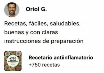 Testimonio real de un cliente del recetario 4