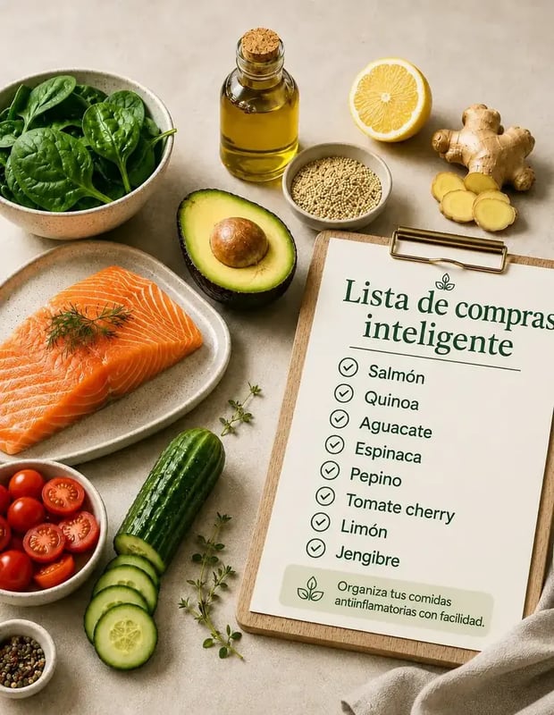 Ejemplo de receta del recetario antiinflamatorio