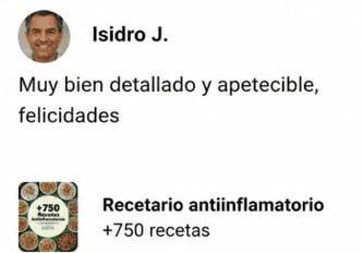 Testimonio real de un cliente del recetario 2
