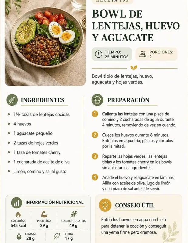 Ejemplo de receta del recetario antiinflamatorio